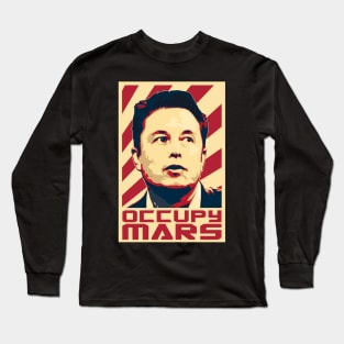 Occupy Mars Long Sleeve T-Shirt